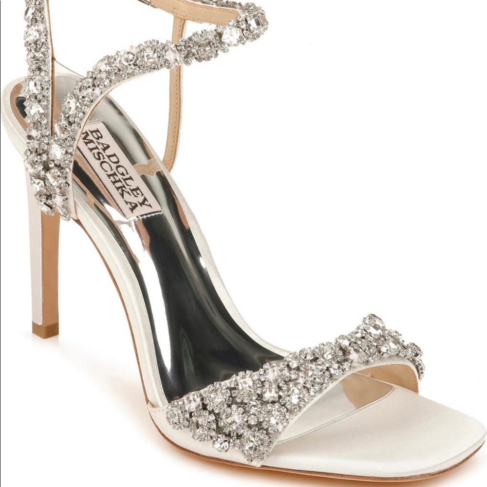 Badgley Mischka Galia Embellished Sandal
